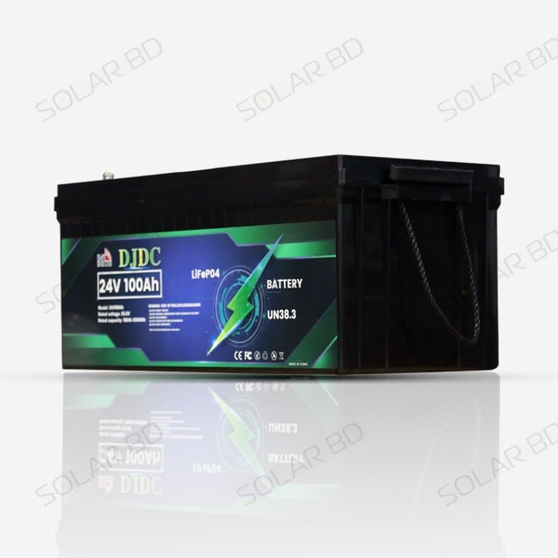 DJDC 24V 100Ah IPS LiFePO4 Battery