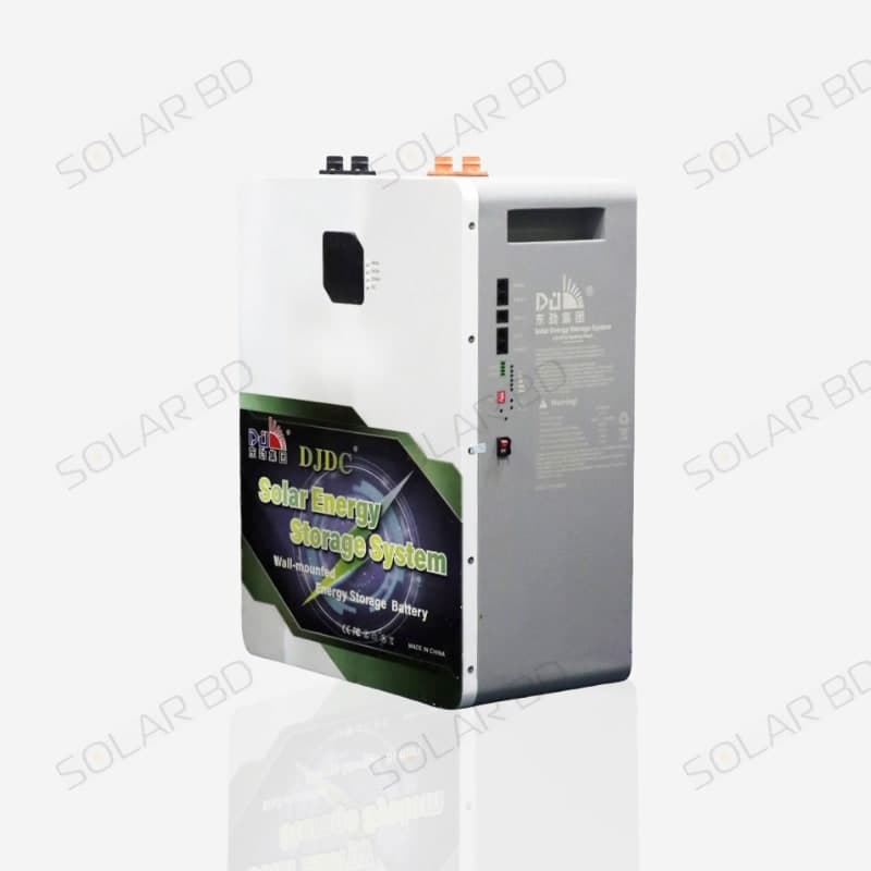 DJDC 48V 200Ah Wall-Mounted LiFePO4 Battery