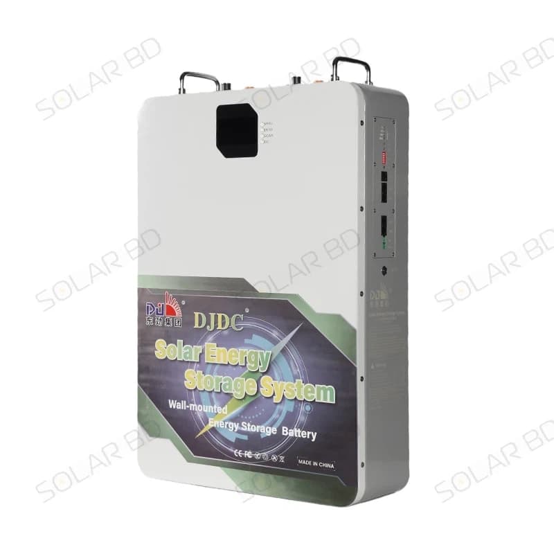 DJDC 48V 100Ah Wall-Mounted LiFePO4 Battery