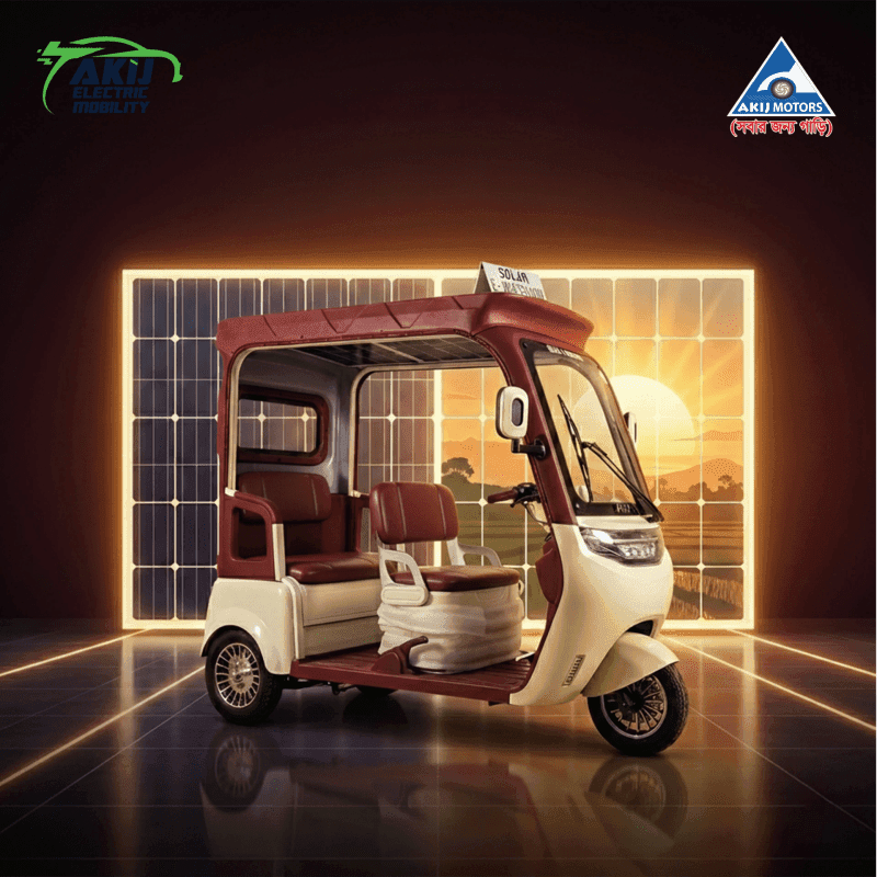 Akij Solar E-Rickshaw