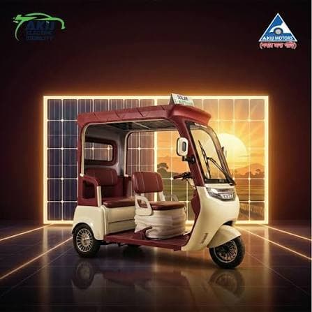 Akij Solar E-Rickshaw - 800 Watt Motor Price in Bangladesh