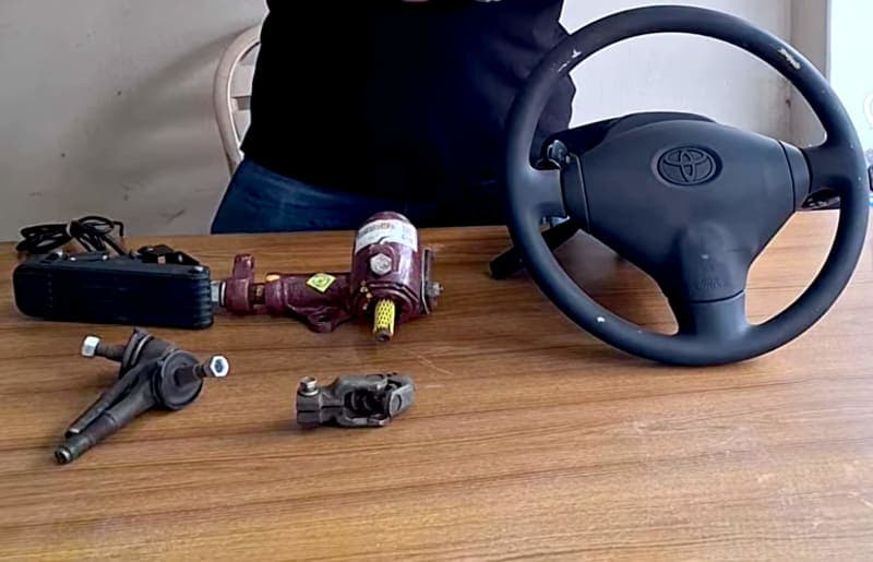 Round Steearing For Easy Bike