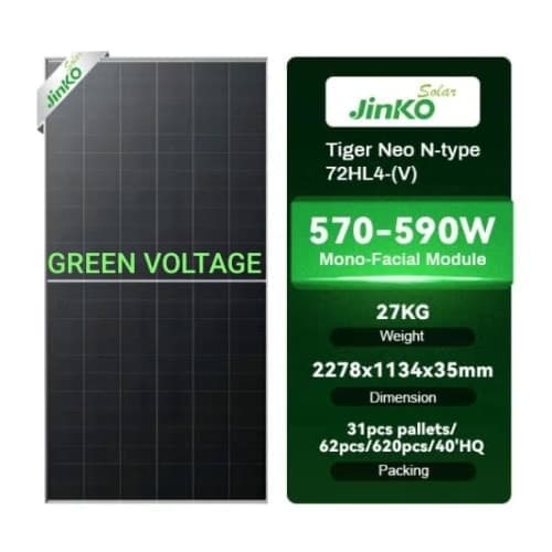 Jinko Solar panel-580W